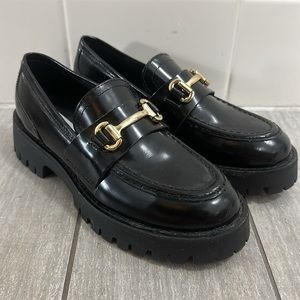 Steve Madden Lando Black Loafer